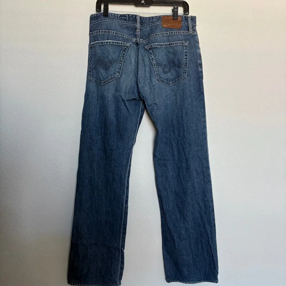 AG Adriano Goldschmied The Protégé Straight Leg Jeans 34x34 USA Normcore - Picture 2 of 8